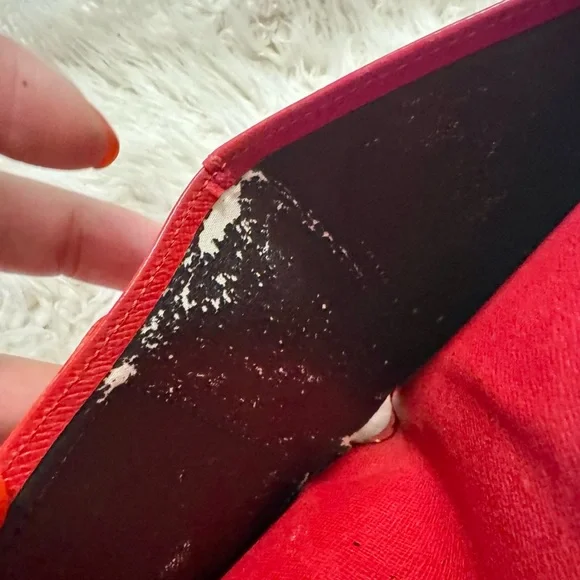 Louis Vuitton Red Epi Marco SM Agenda Wallet - Picture 6 of 6